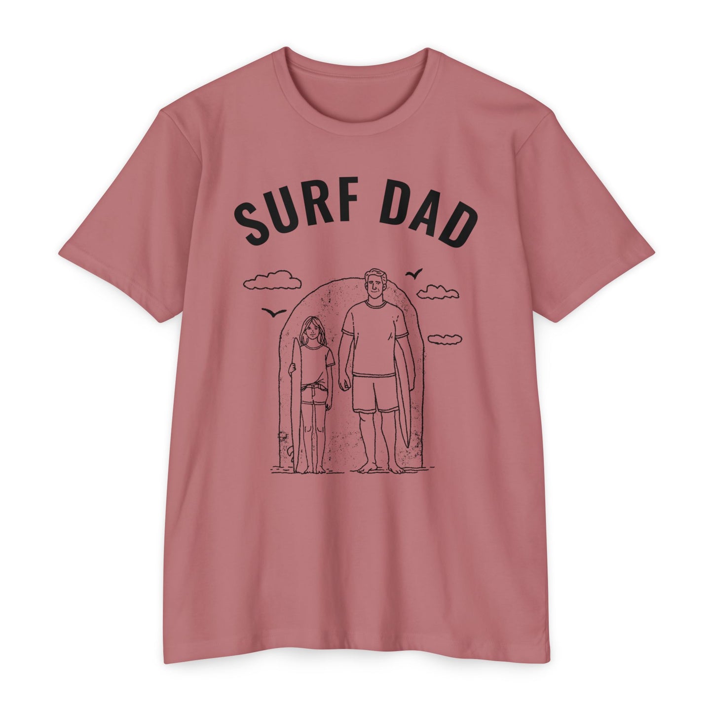 SURF DAD FATHER DAUGHTER Tee