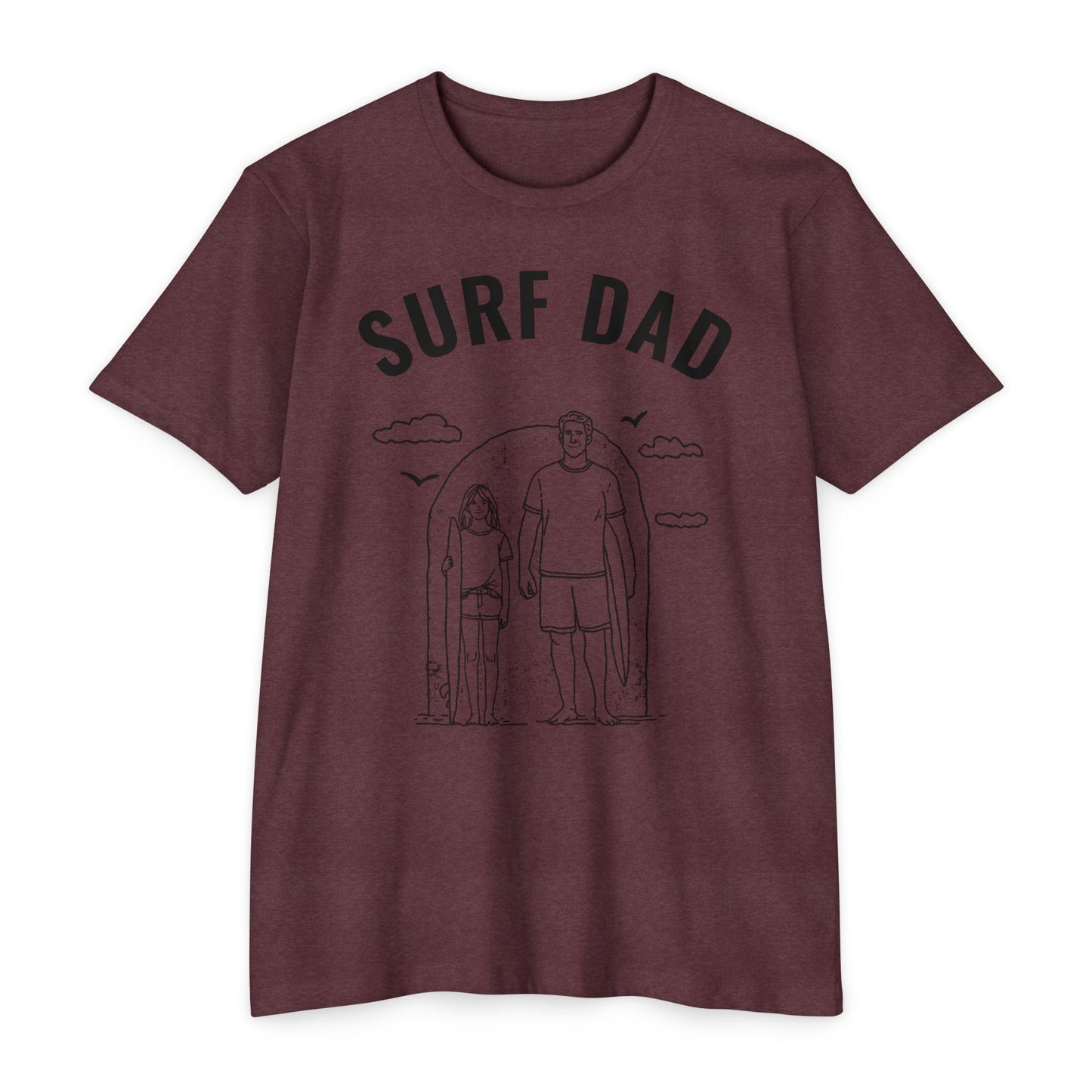 SURF DAD FATHER DAUGHTER Tee