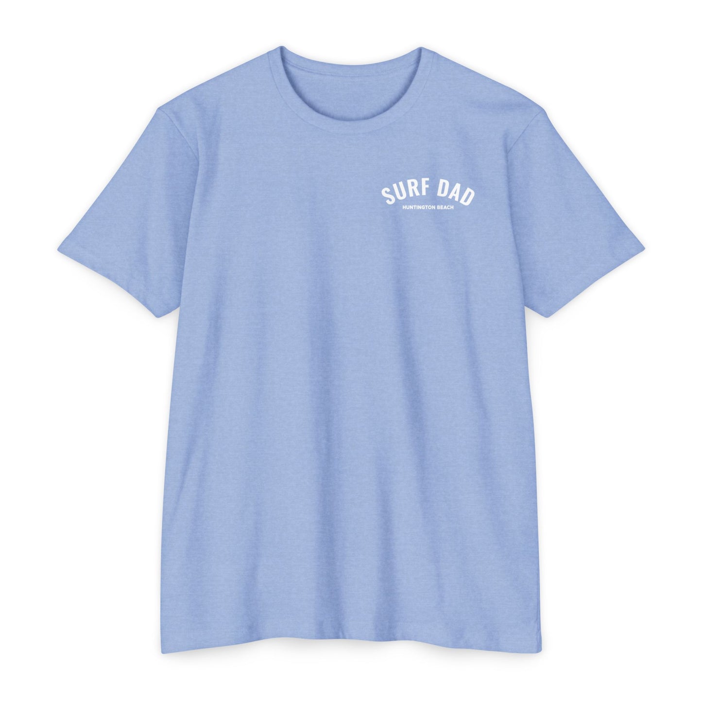 SURF DAD WHITE LOGO TEE