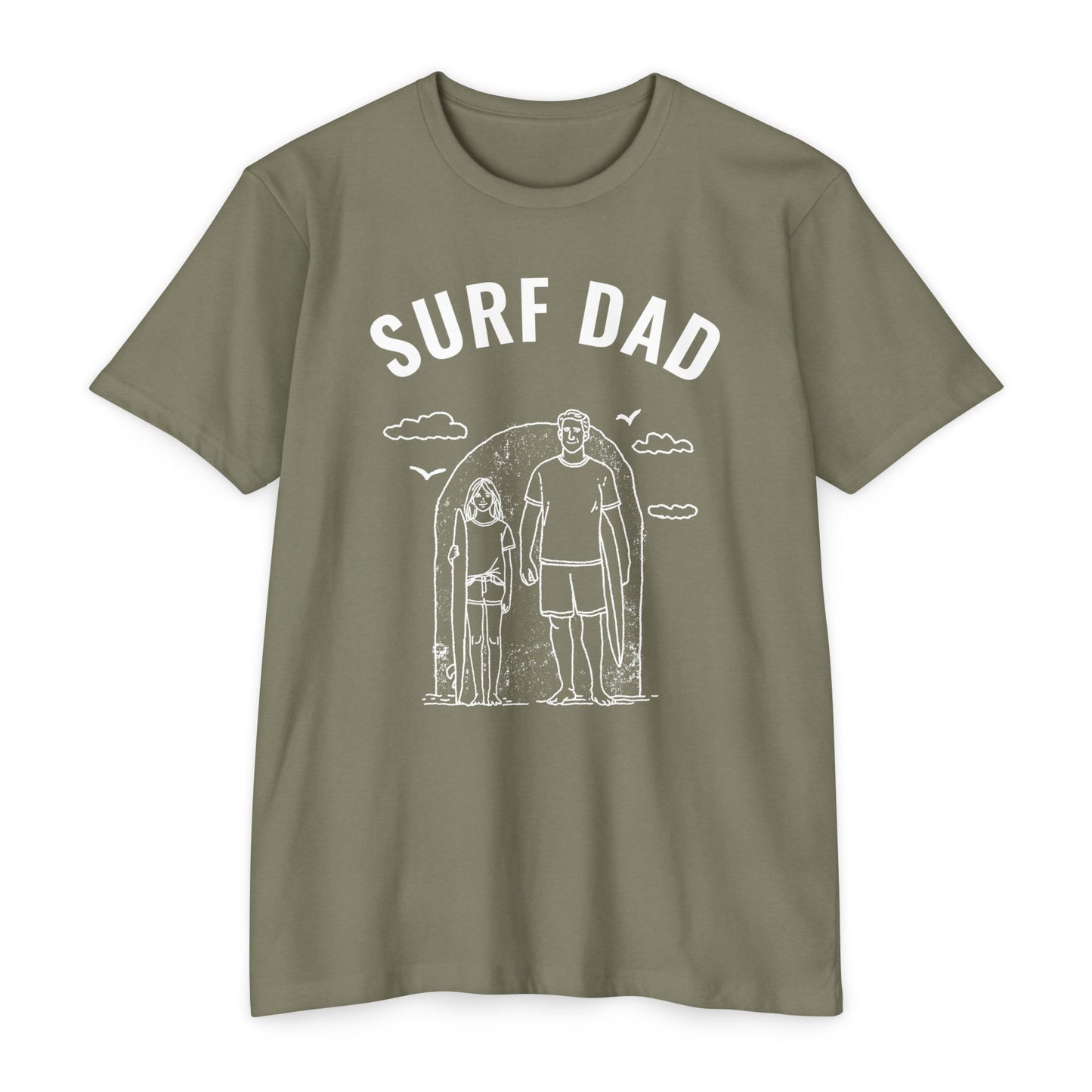 SURF DAD FATHER DAUGHTER