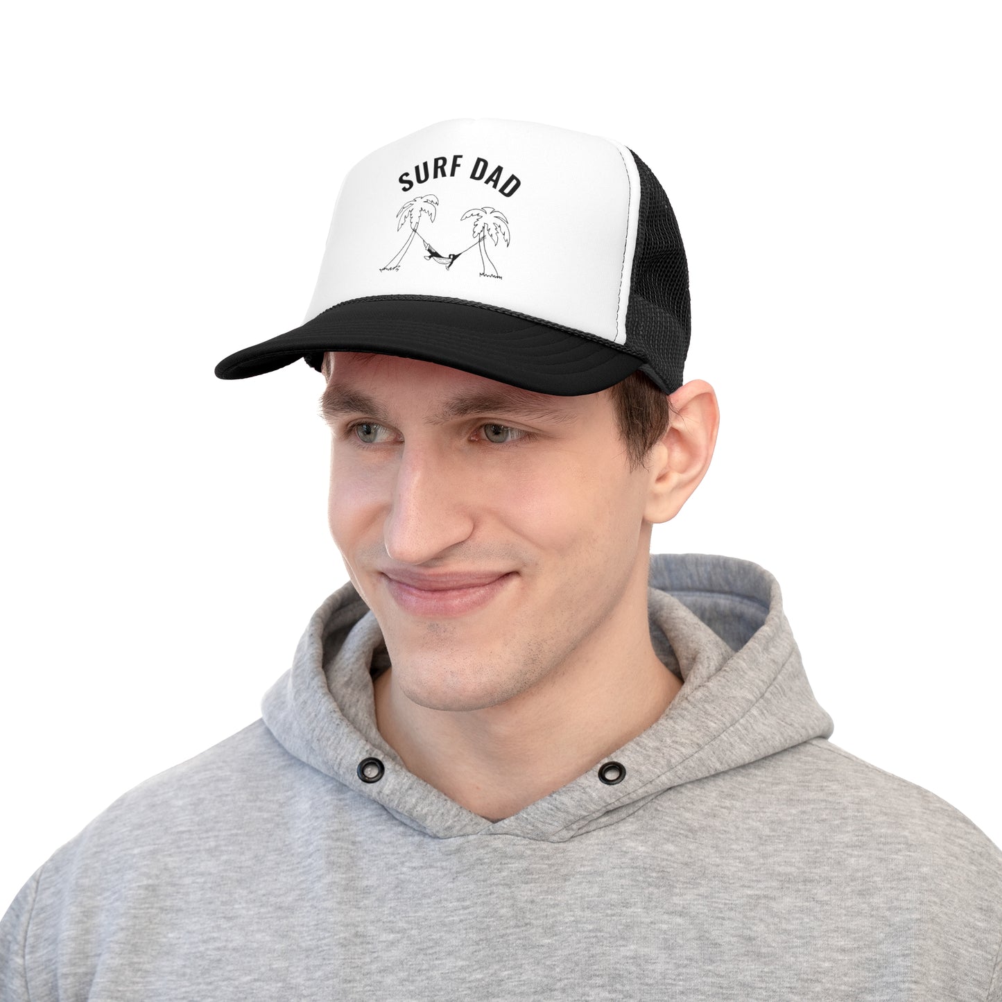 SURF DAD HAPPY HOUR Trucker Hat