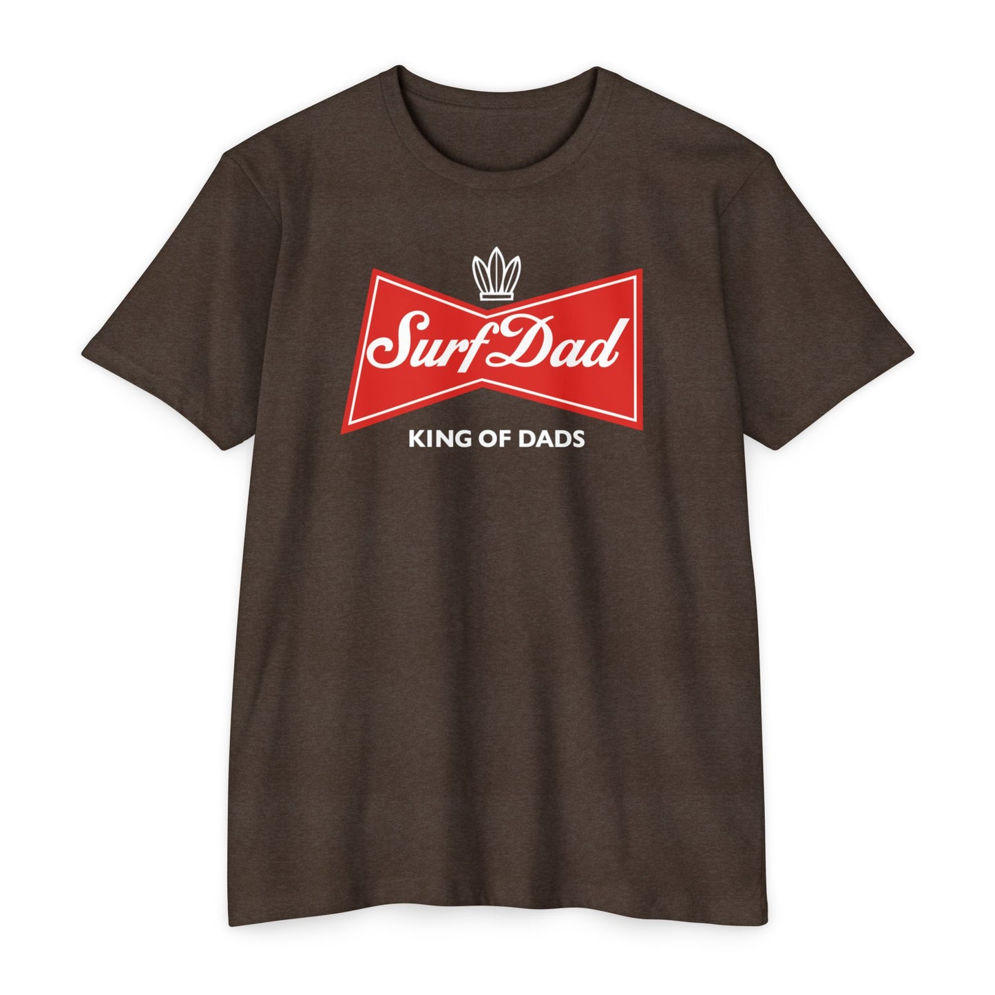 SURF DAD KING OF DADS CROWN TEE