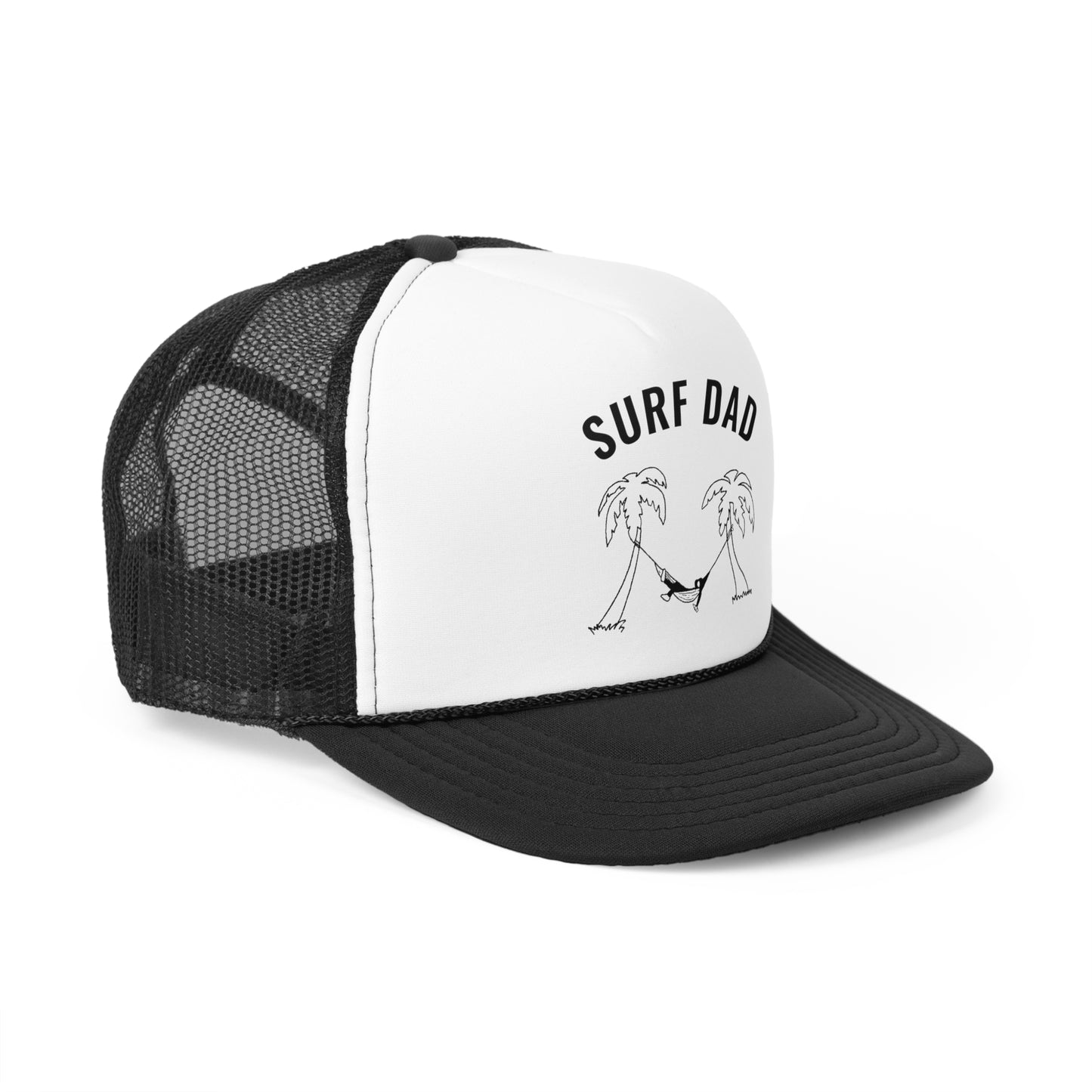 SURF DAD HAPPY HOUR Trucker Hat