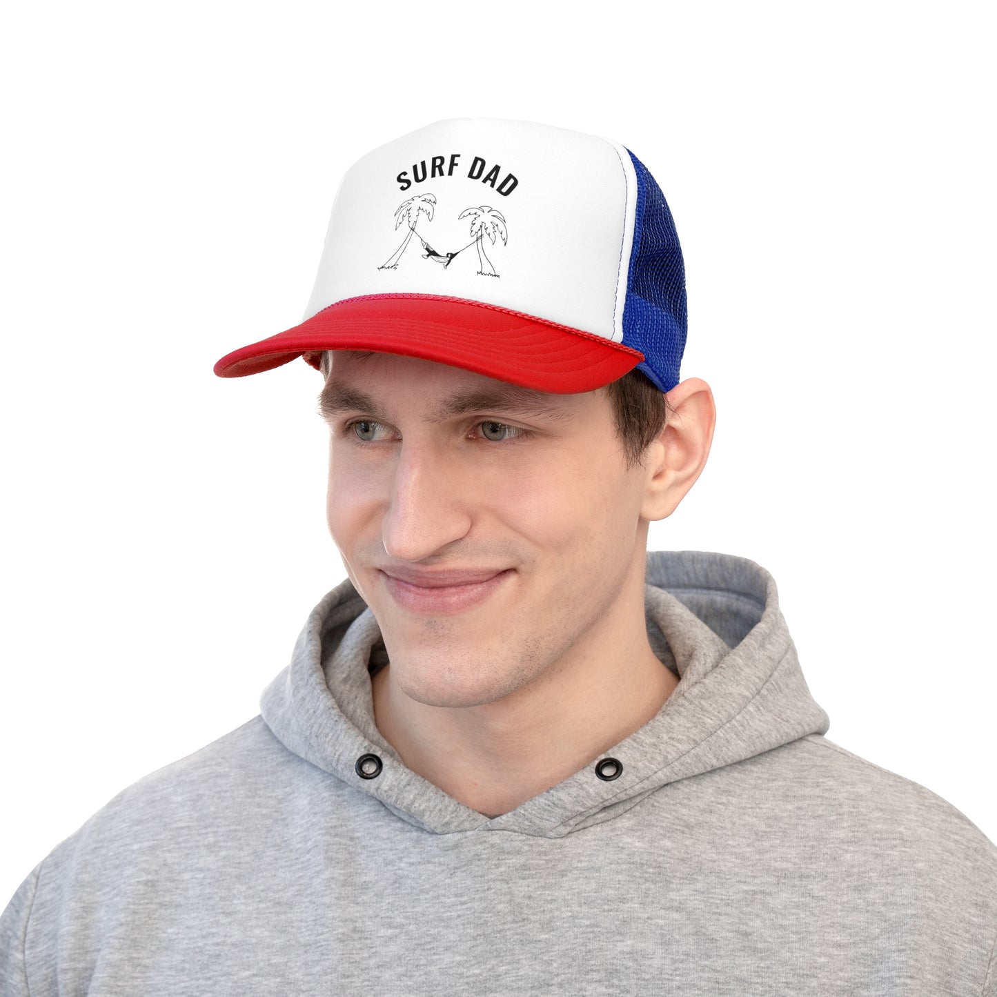 SURF DAD HAPPY HOUR Trucker Hat