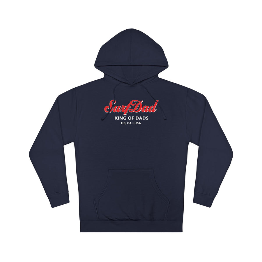 SURF DAD KING OF DADS CURSIVE HOODIE