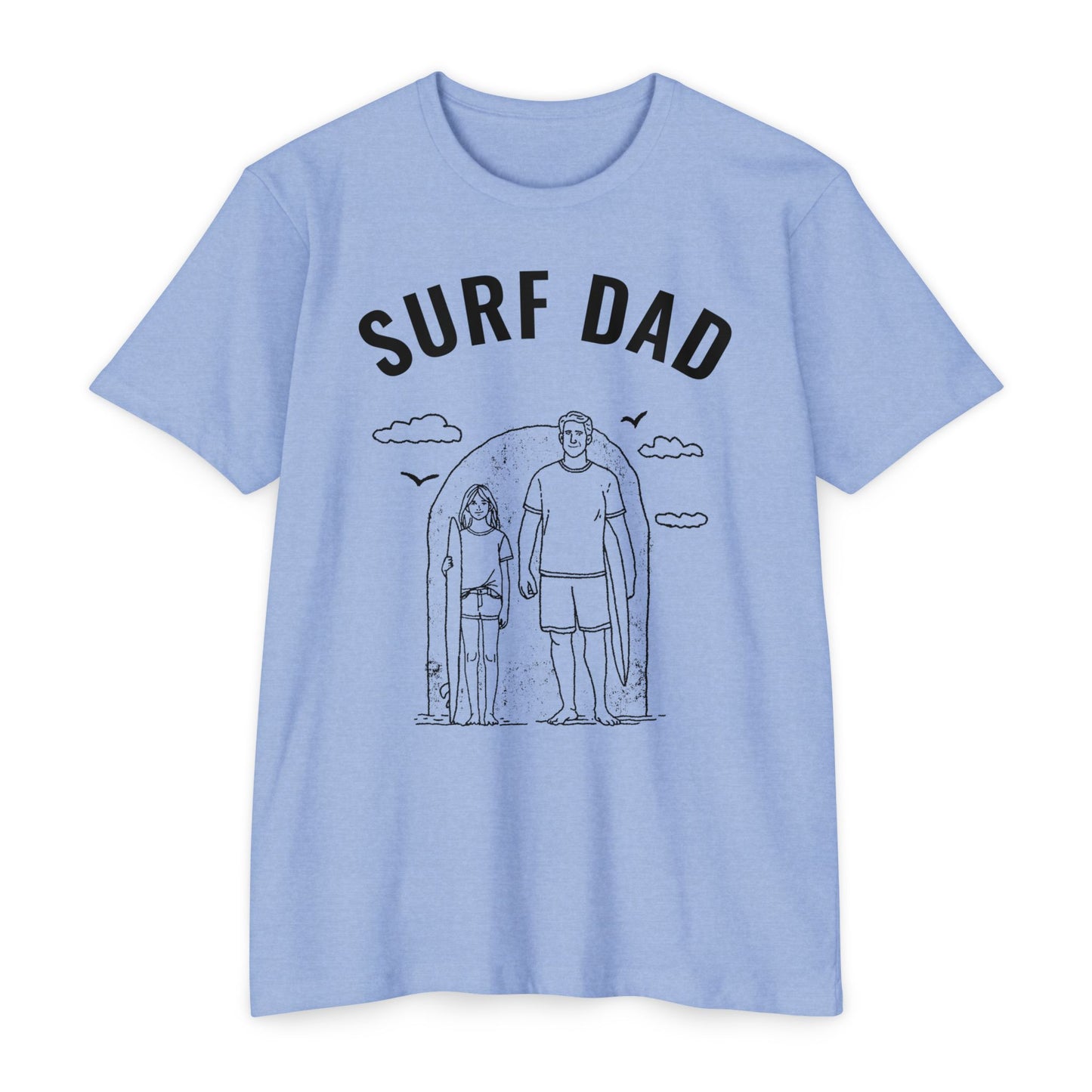 SURF DAD FATHER DAUGHTER Tee