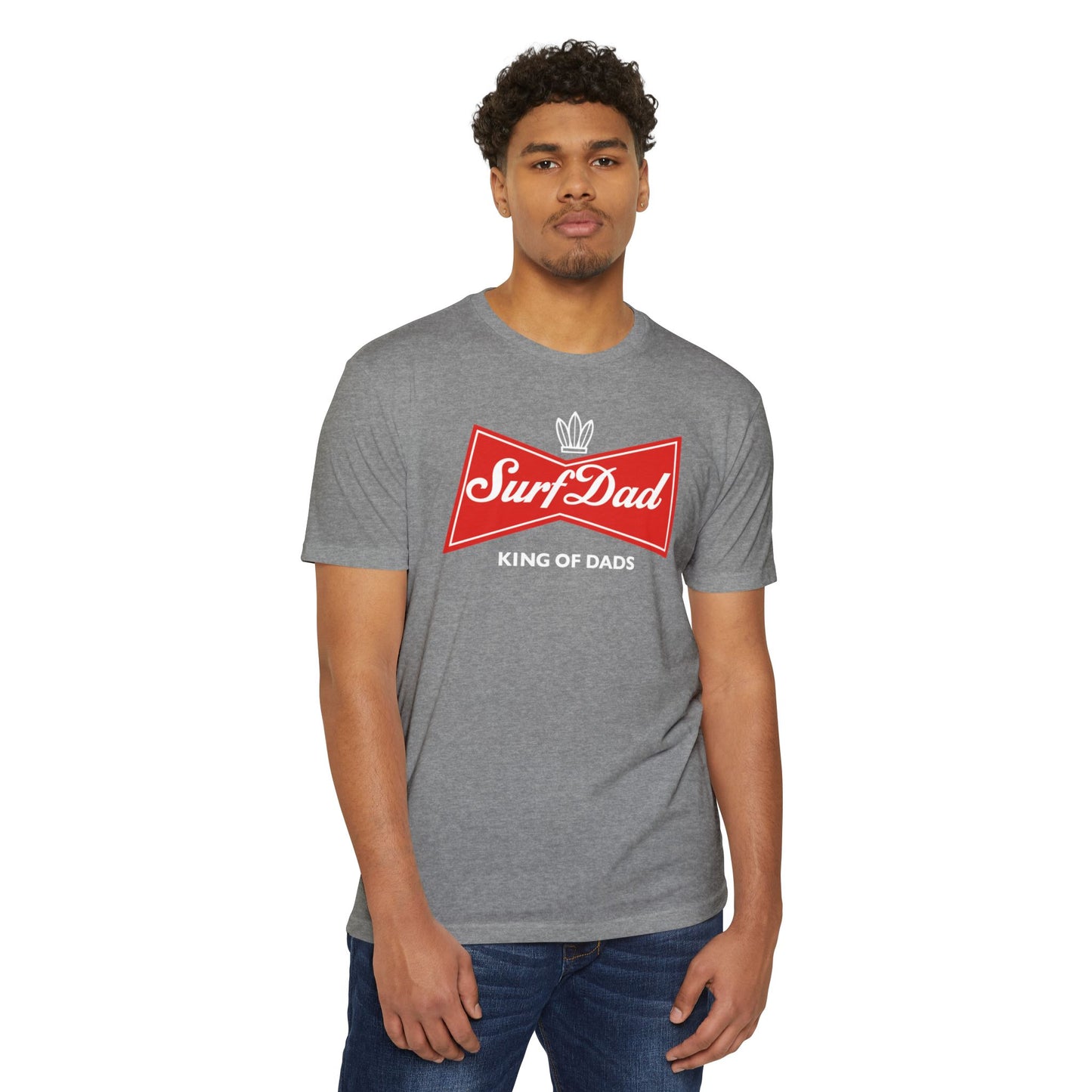 SURF DAD KING OF DADS CROWN TEE