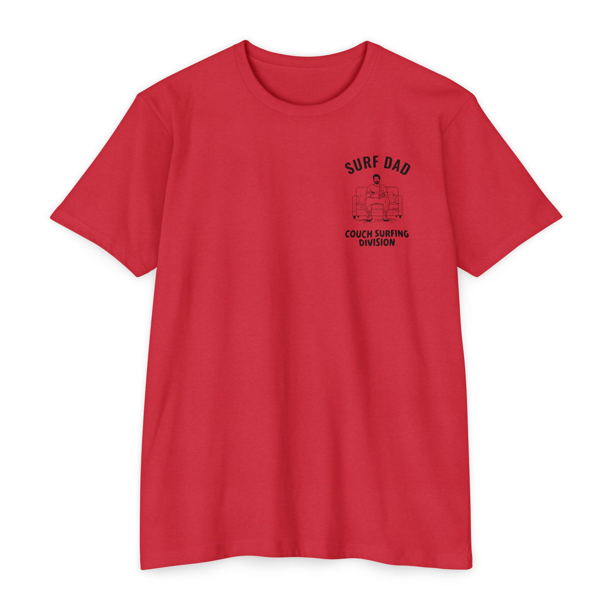 SURF DAD COUCH SURFER Tee – SURF DAD HUNTINGTON BEACH