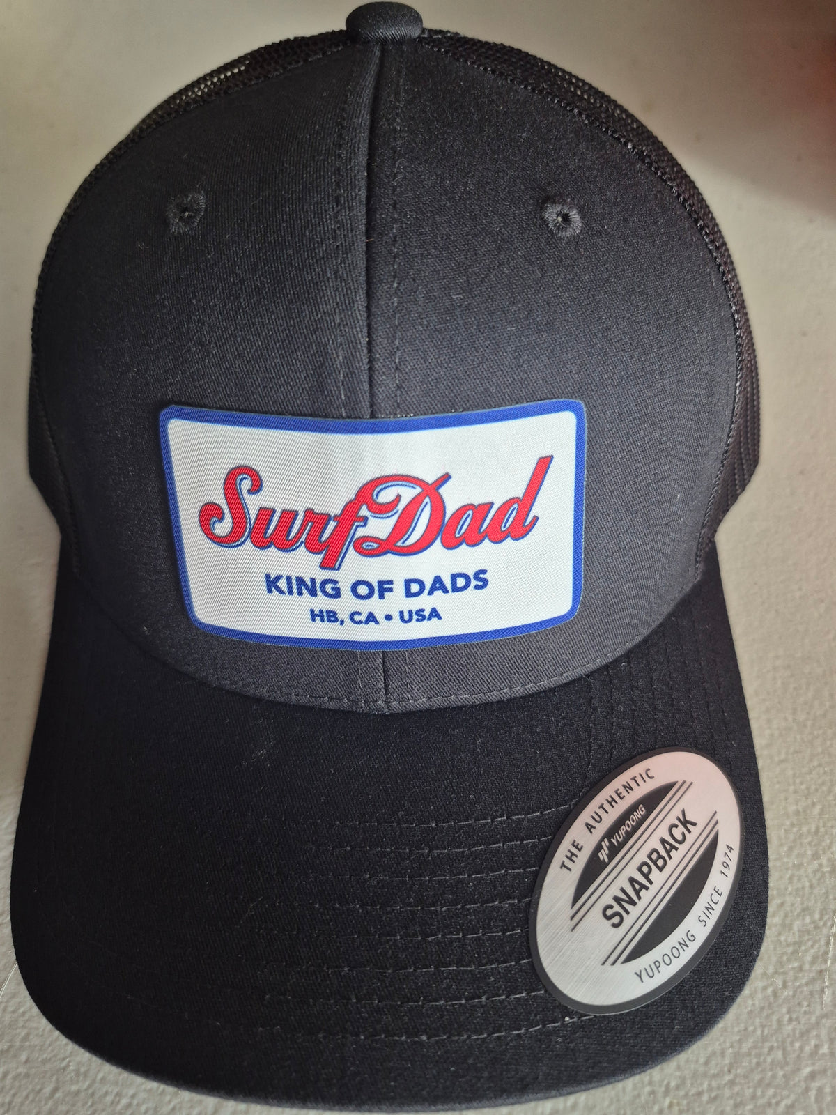 SURF DAD KING OF DADS CURSIVE HAT