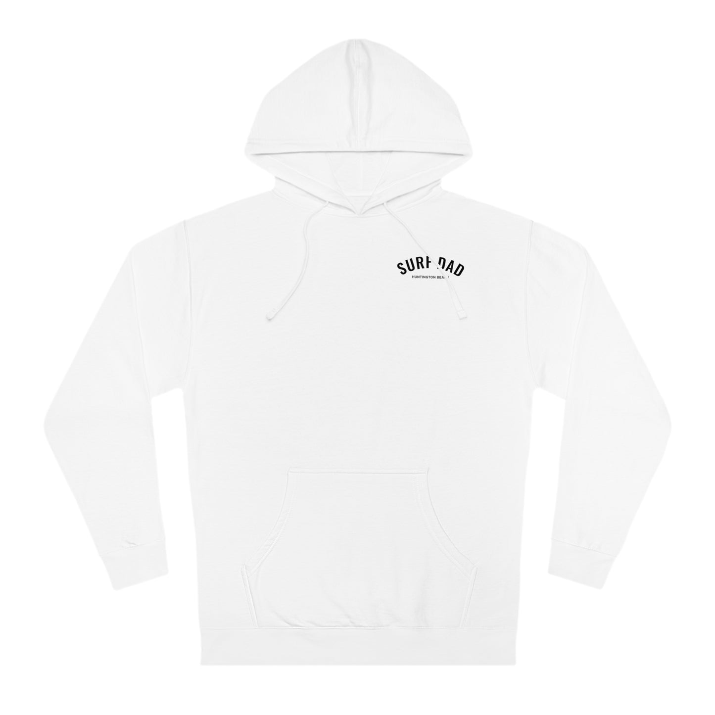 SURF DAD BLACK LOGO Hoodie
