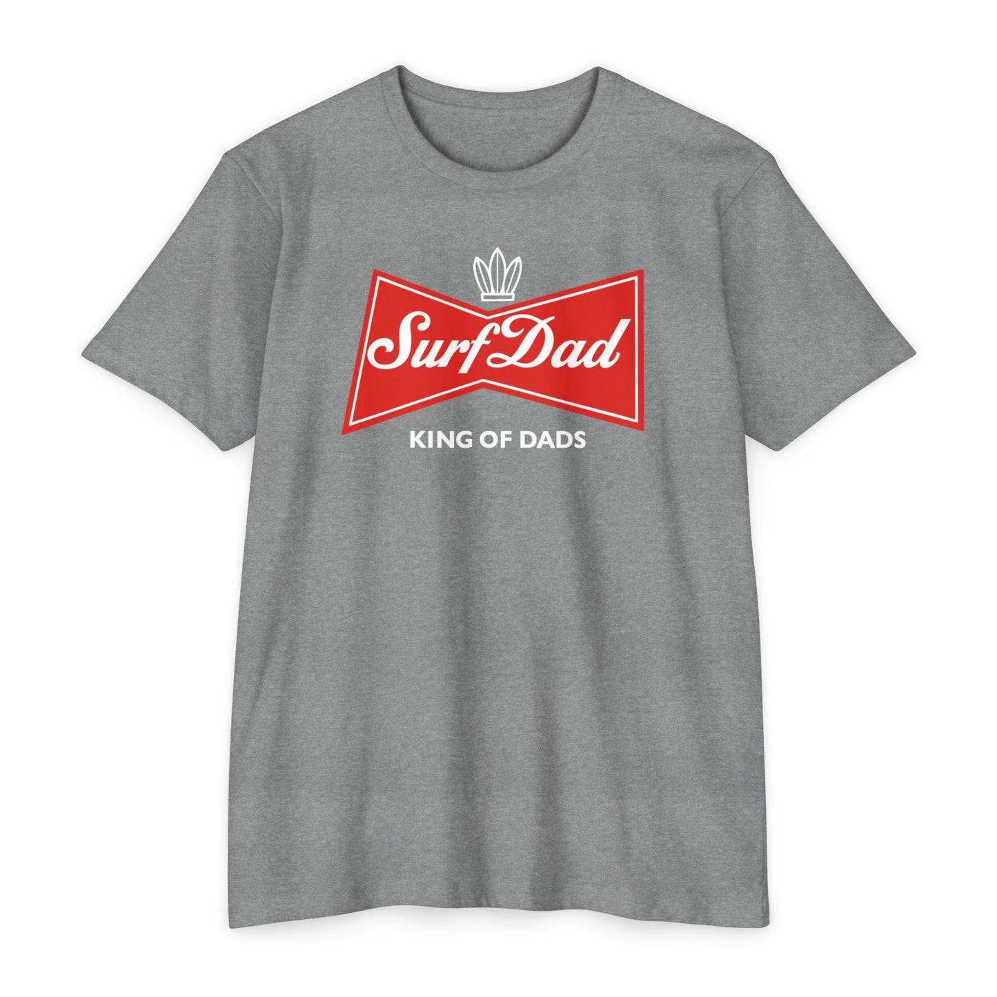 SURF DAD KING OF DADS CROWN TEE