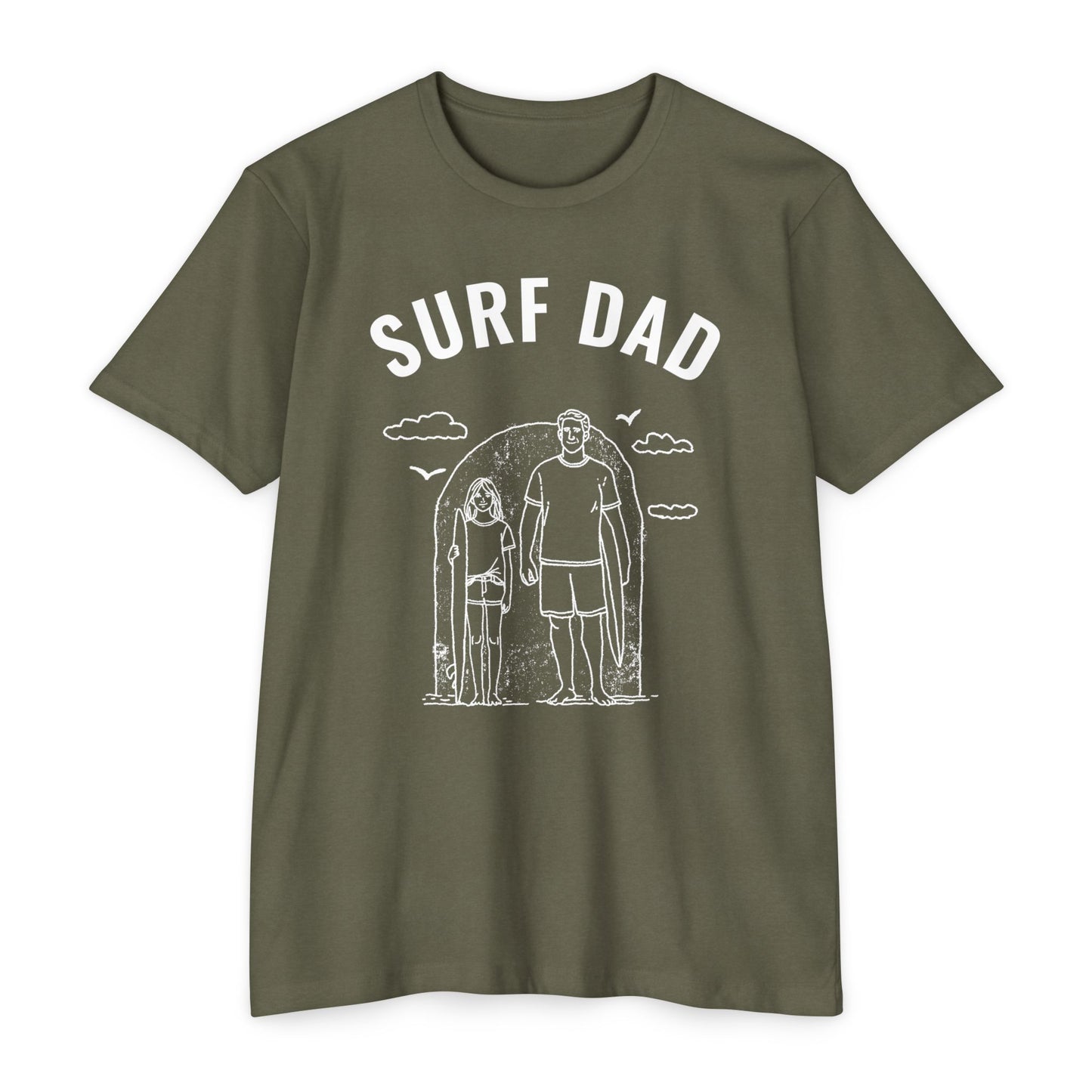 SURF DAD FATHER DAUGHTER