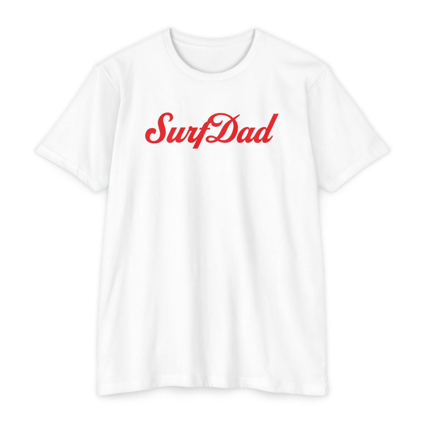 SURF DAD KING OF DADS CURSIVE TEE