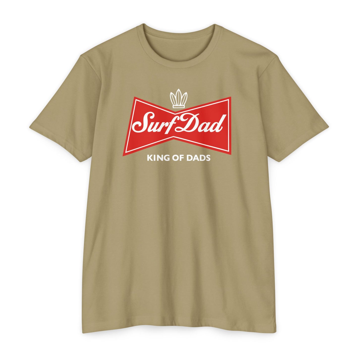 SURF DAD KING OF DADS CROWN TEE