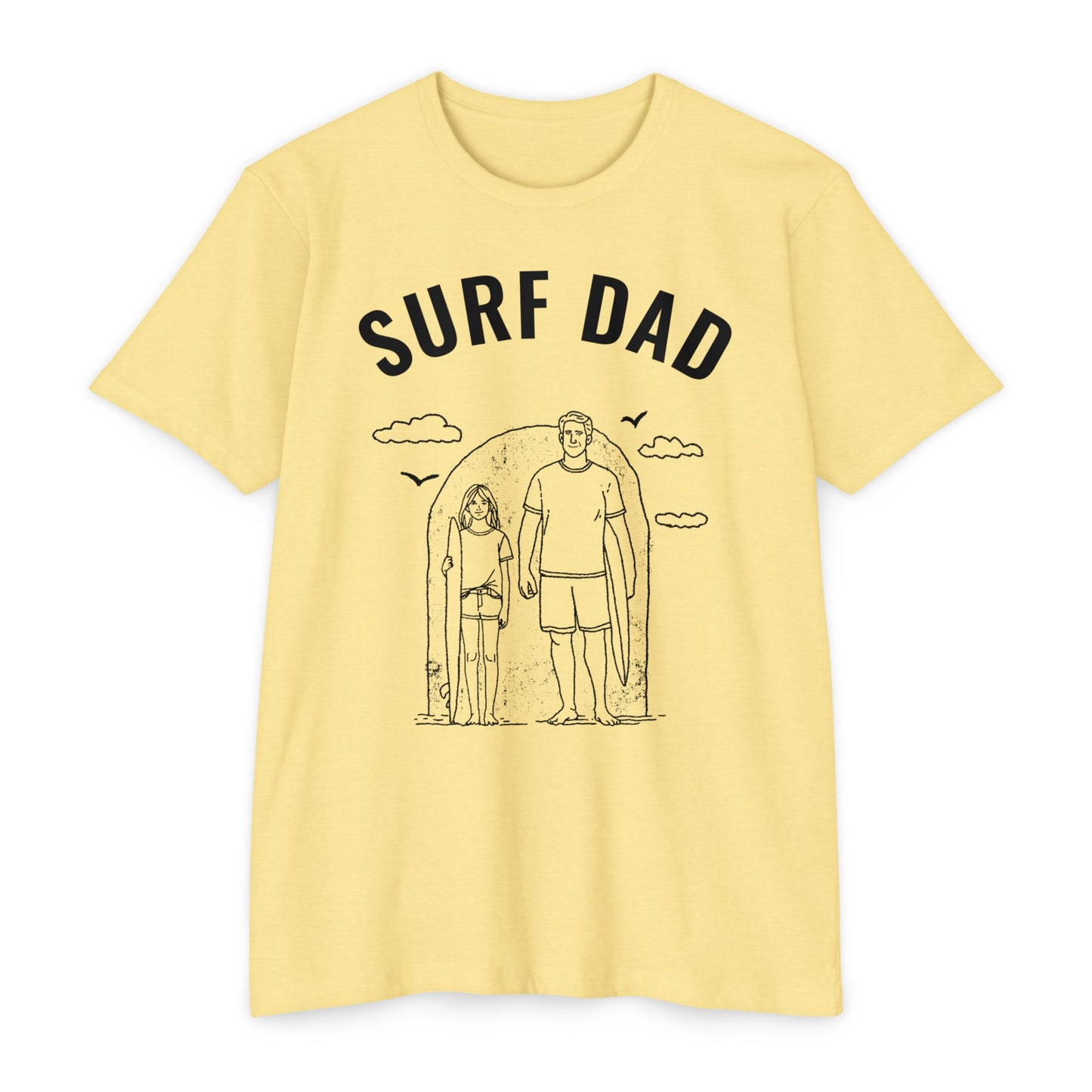 SURF DAD FATHER DAUGHTER Tee