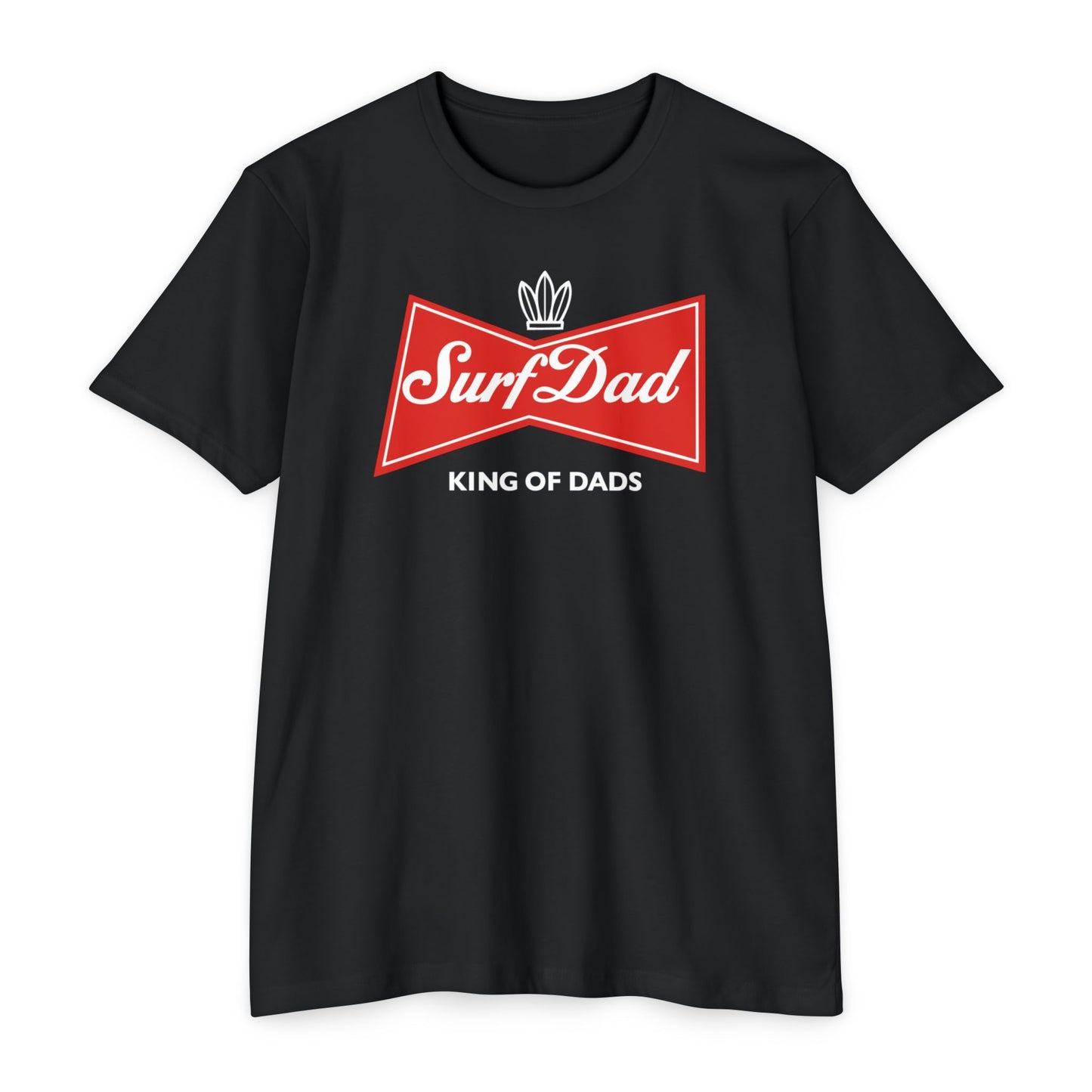 SURF DAD KING OF DADS CROWN TEE