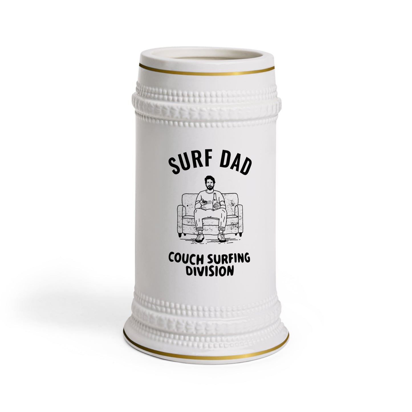 SURF DAD Beer Stein/ Coffee Mug