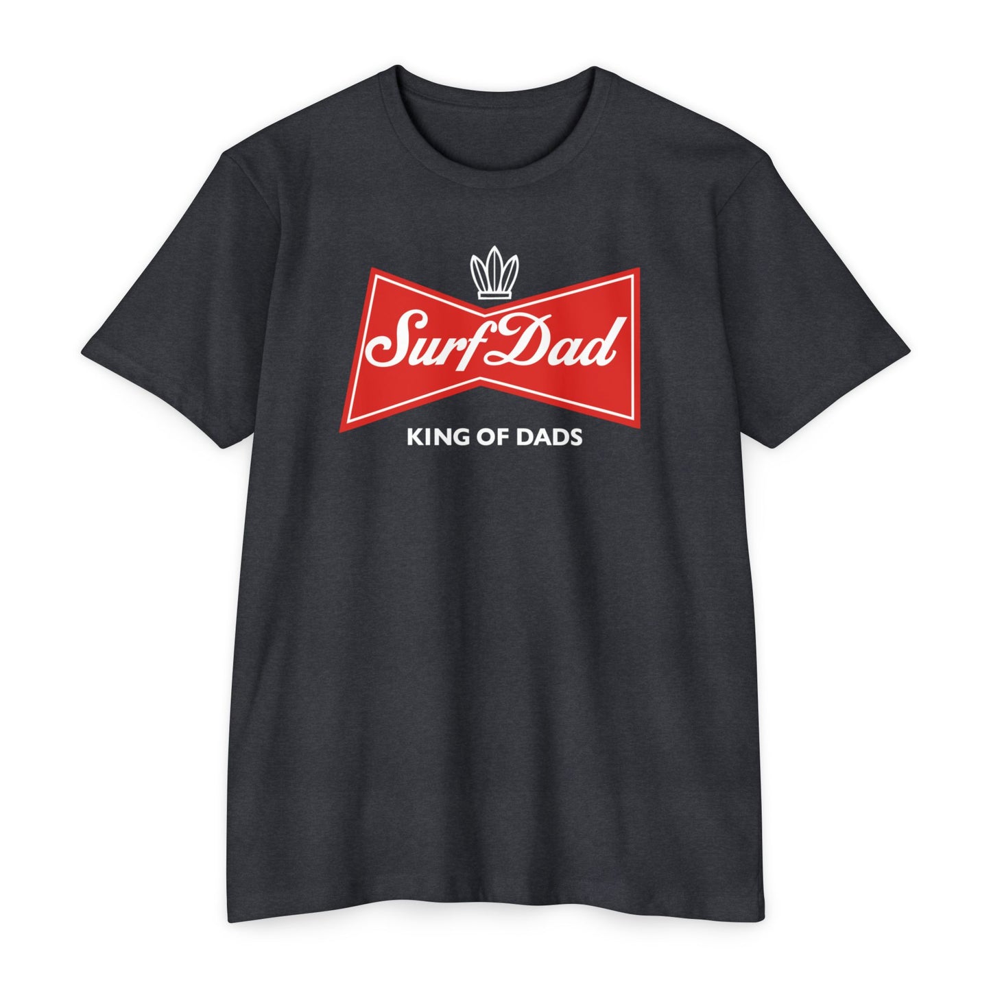 SURF DAD KING OF DADS CROWN TEE