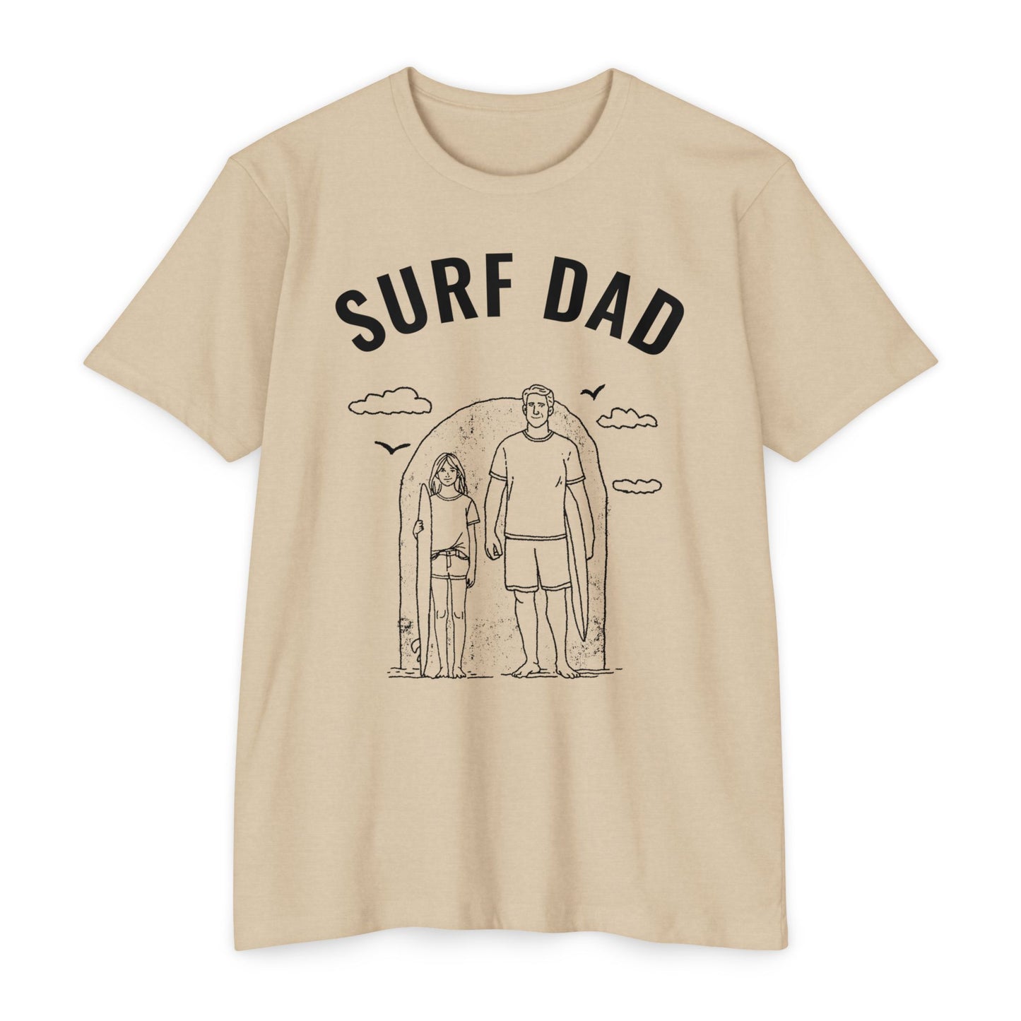 SURF DAD FATHER DAUGHTER Tee